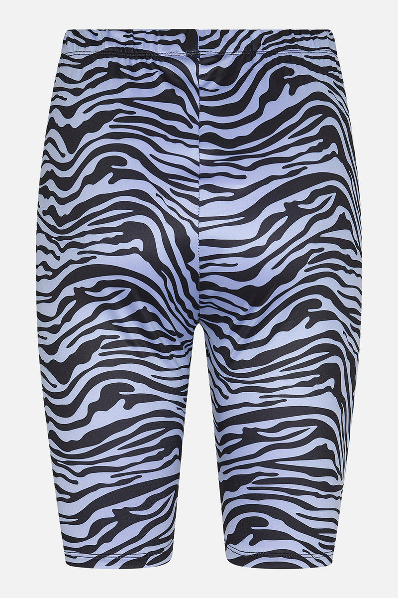 MILK Copenhagen Ava Shorts Shorts - Woman Purple/Zebra