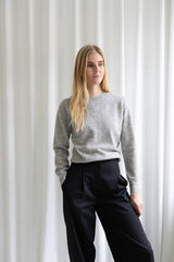 MILK Copenhagen Amayah Knit Knit - Woman Light Grey