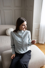 MILK Copenhagen Audrey Shirt Shirts - Woman Grey