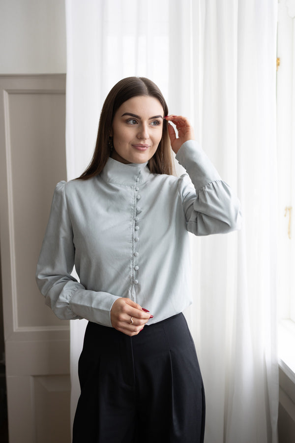MILK Copenhagen Audrey Shirt Shirts - Woman Grey
