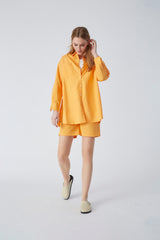 MILK Copenhagen Aurafi shorts Shorts - Woman Orange