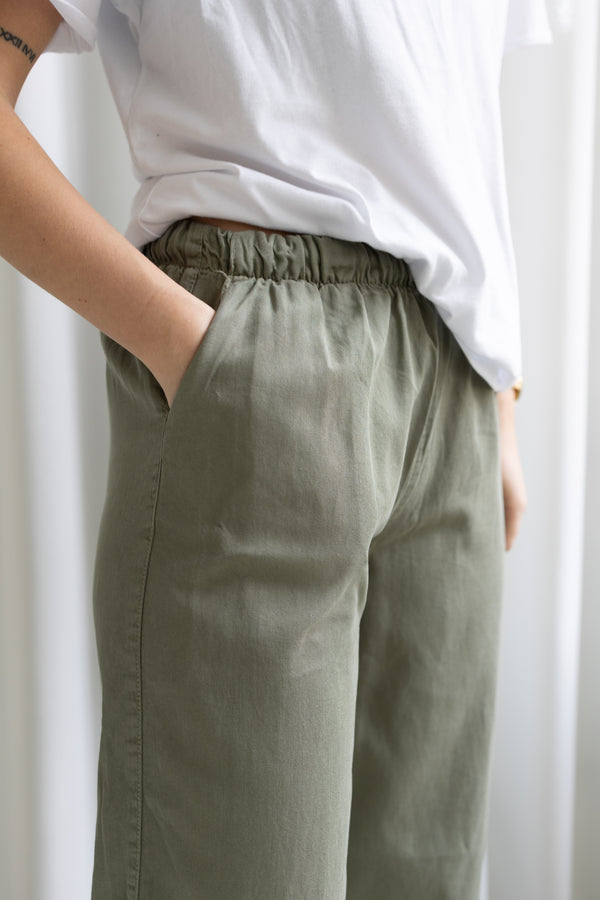 Volumex Beverly Pant Trousers - Woman Green