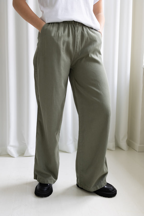 Volumex Beverly Pant Trousers - Woman Green