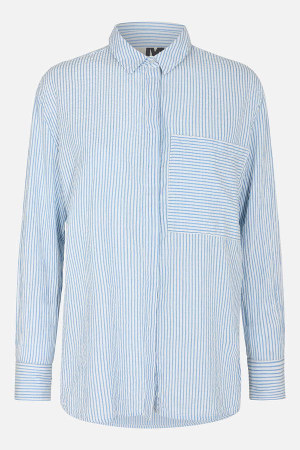 MILK Copenhagen Esmaralda Shirt Shirts - Woman Blue