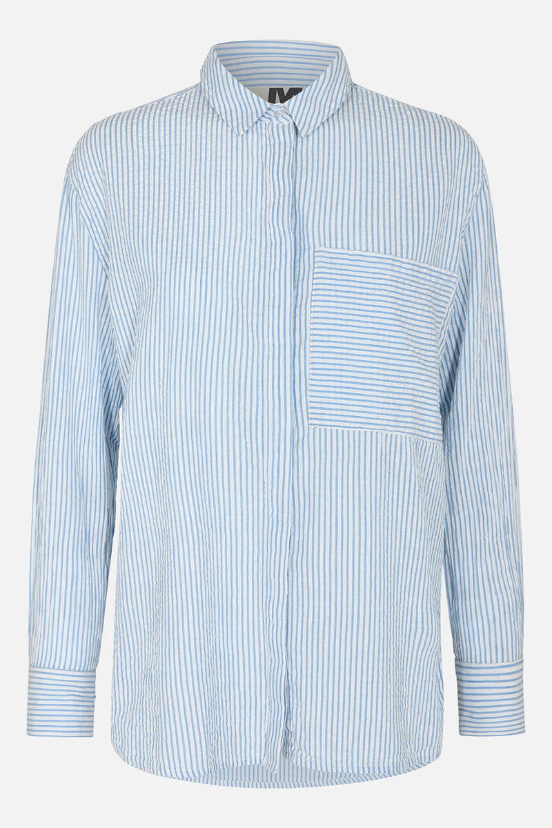 MILK Copenhagen Esmaralda Shirt Shirts - Woman Blue
