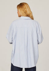 Sisters Point GILMA-SH1 Shirts - Woman White/Black