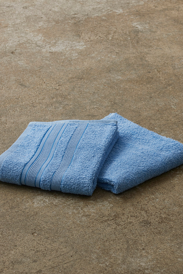 MILK Copenhagen Håndklæde 33x33cm, 10-pack Ensfarvet Towels Blue