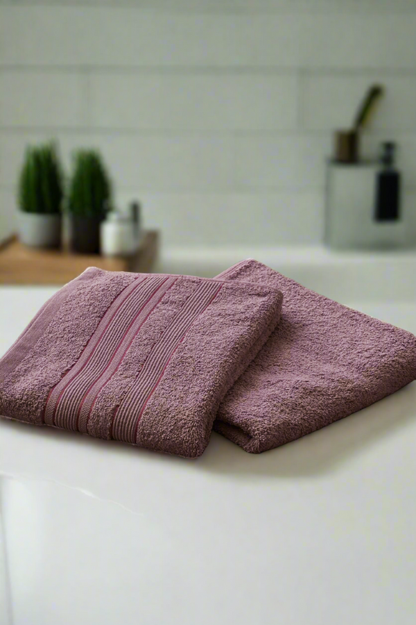 MILK Copenhagen Håndklæde 33x33cm, 2-pack Towels Plum
