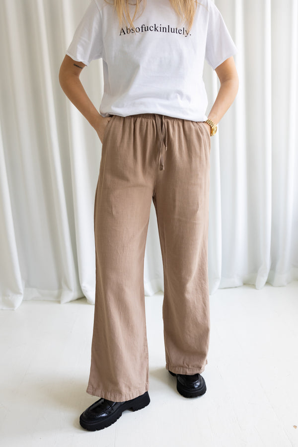 Volumex Janice Pant Trousers - Woman Sand
