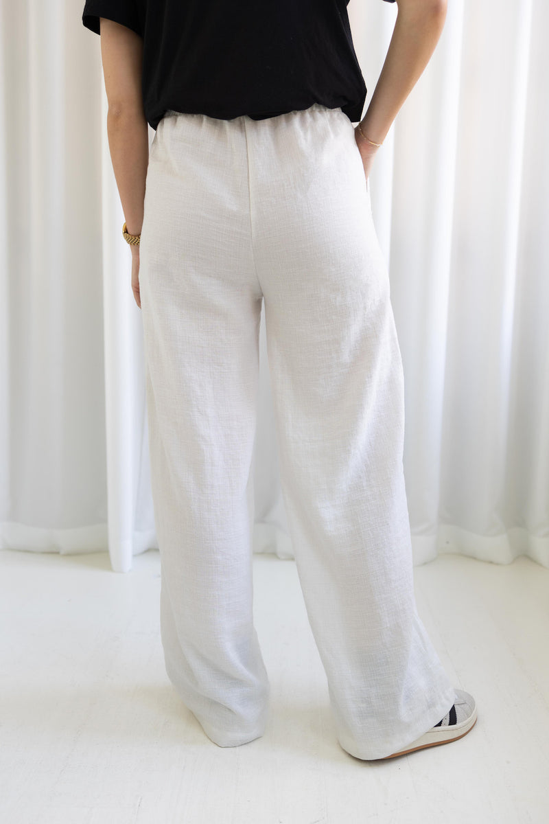 MILK Copenhagen MILK Mia Pants 5 Trousers - Woman Off White