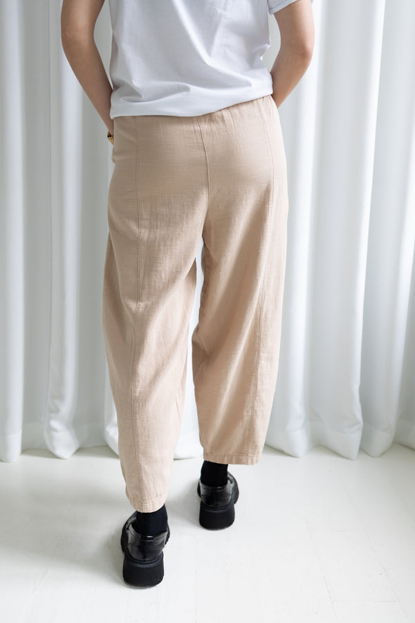 Volumex Mabel Pant Trousers - Woman Beige