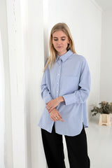 MILK Copenhagen Madison Shirt Shirts - Woman Blue