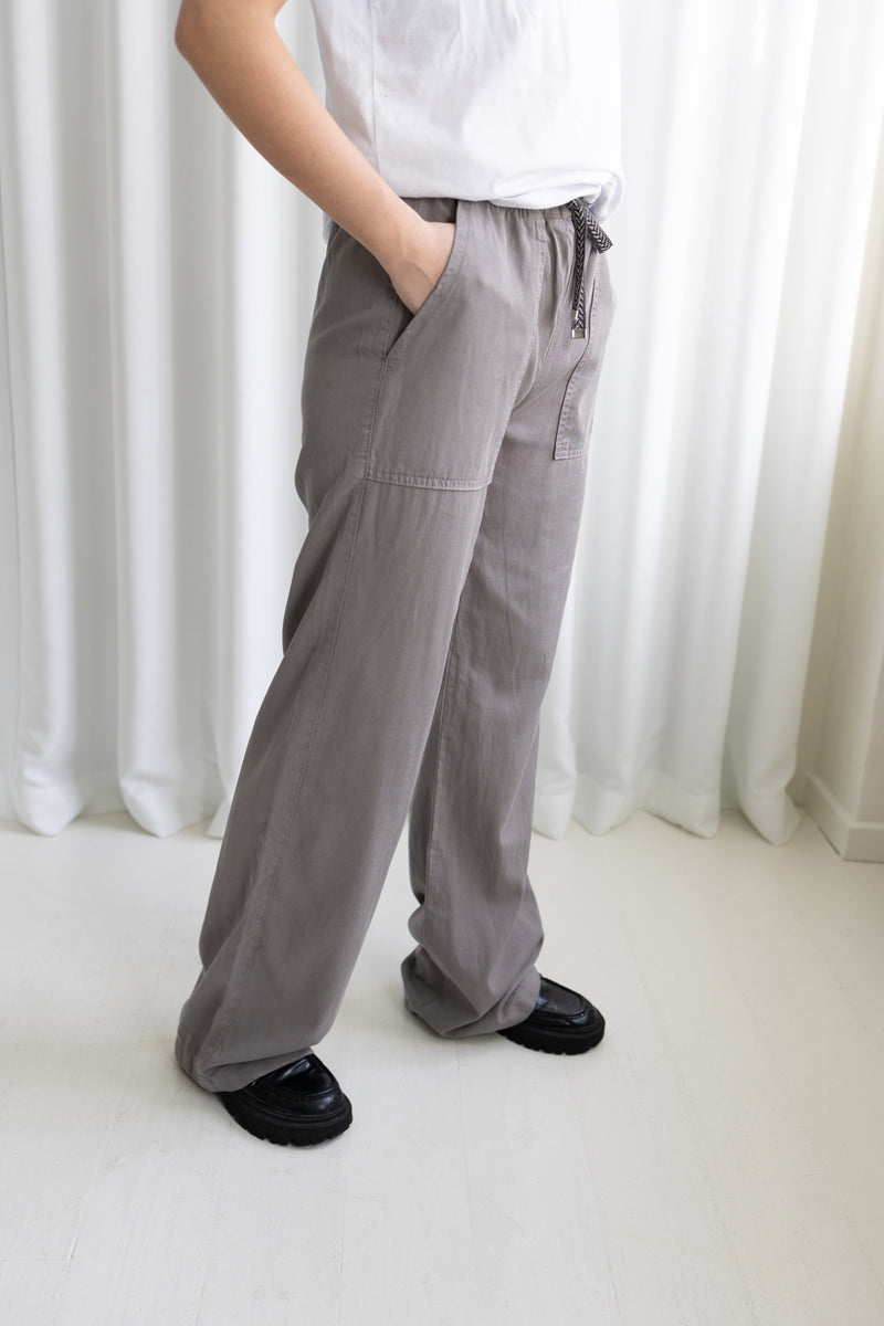 Volumex Melissa Pant Trousers - Woman Grey