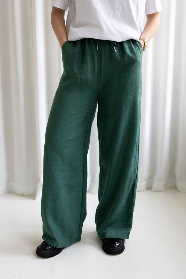Mia Noura Mia Noura Pants 3 Trousers - Woman Green