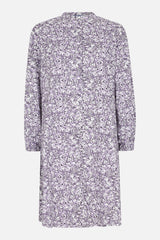 MILK Copenhagen Nolana Dress Dress - Woman White/Purple Flower