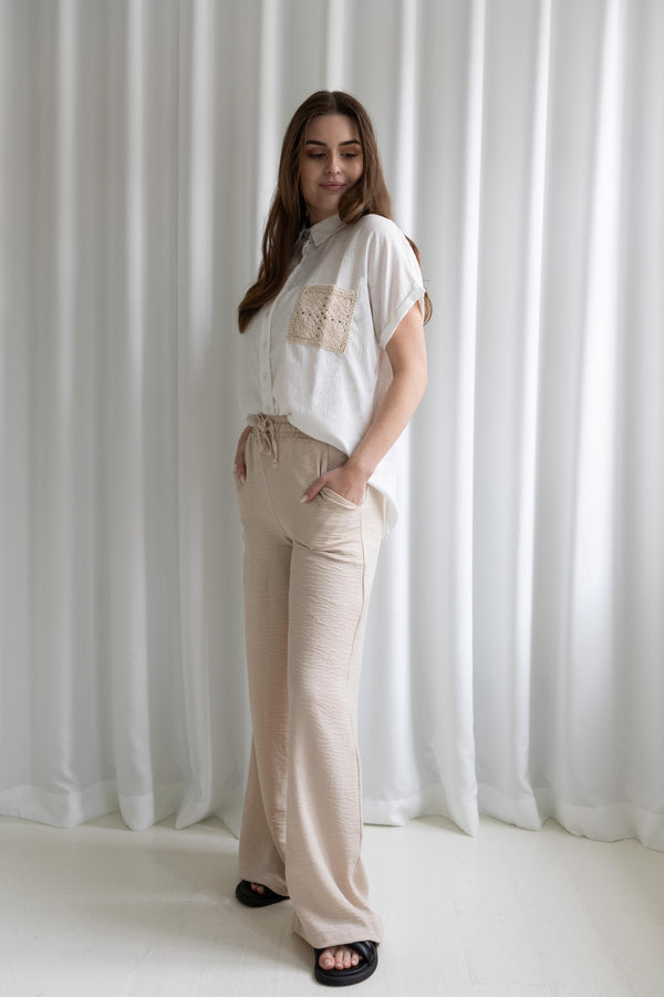 Top Show PANT 3 Trousers - Woman Stone