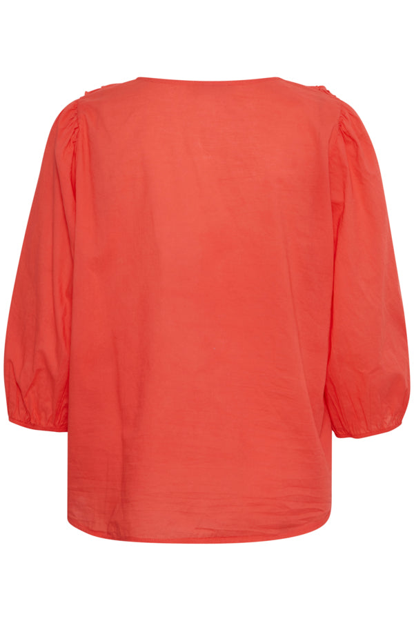 Sorbet SBBEYONCE BLOUSE Blouse - Woman Living Coral