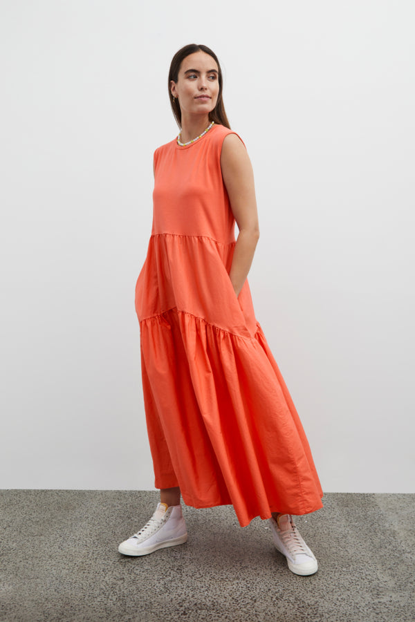 Sorbet SBKATO DRESS Dress - Woman Living Coral