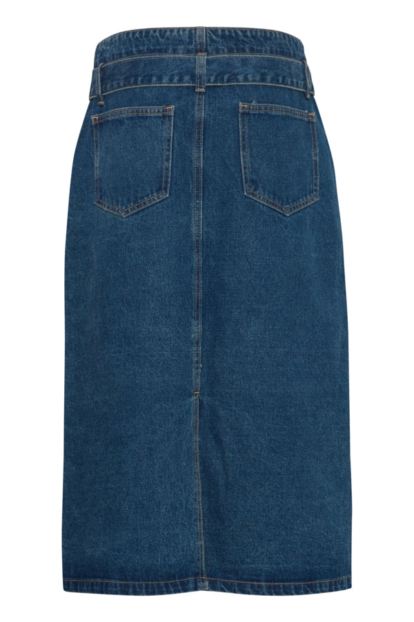 Sorbet SBRAW SKIRT Skirts - Woman Denim Blue