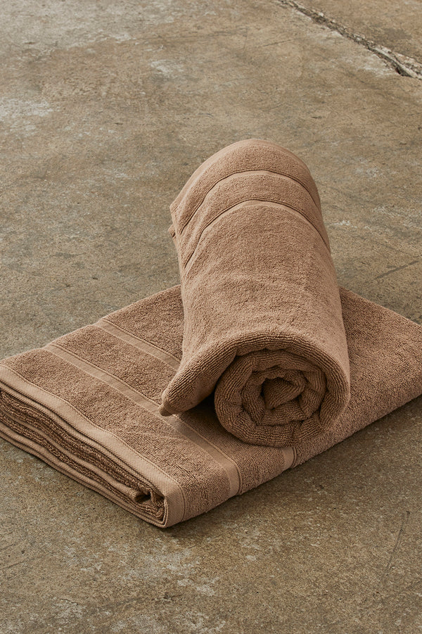 MILK Copenhagen Strand/Badehåndklæde 85x170cm, 2-pack Towels Khaki