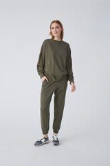 MILK Copenhagen Janni Sweatpants Sweats - Woman Olive